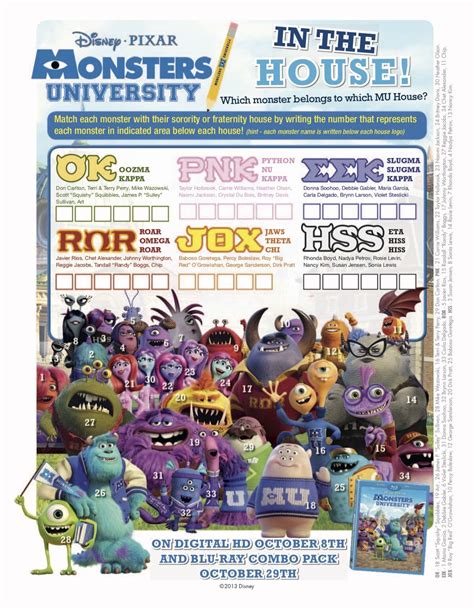 monsters university frat|monsters university images fraternity.